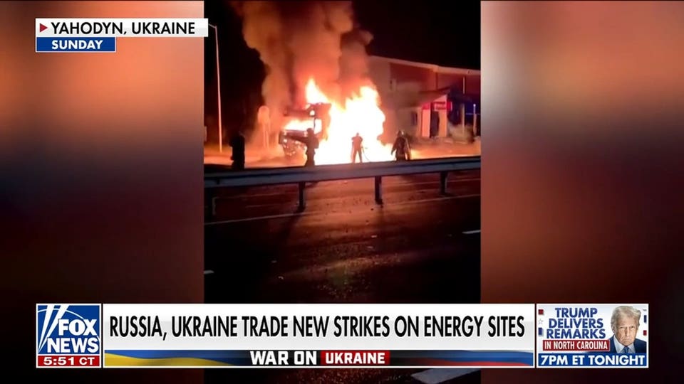 Russia, Ukraine trade new strikes on energy sites