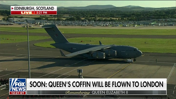 Casket of Queen Elizabeth II to be flown to London