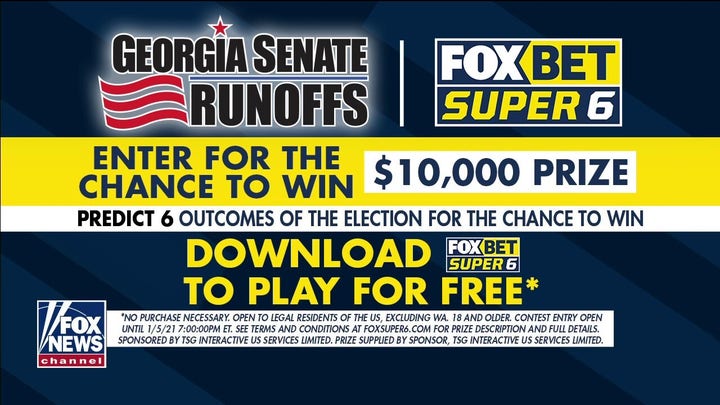 FOX BET’s Super 6 app offers chance to win $10,000 with Georgia Senate runoffs game