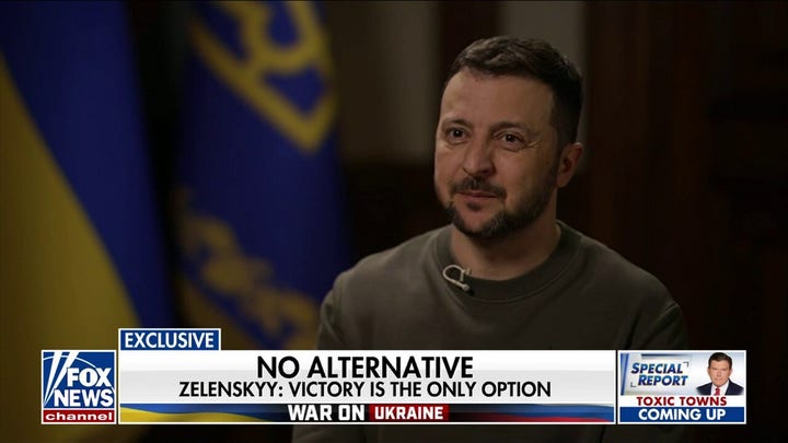 Zelenskyy Speaks to Fox News on 'Critical Moment' in War against Russia