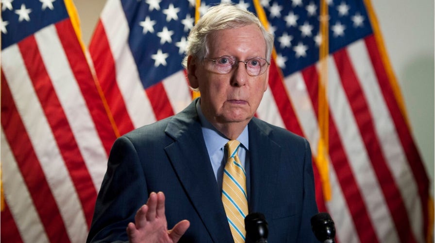Mitch McConnell wants another round of stimulus checks for Americans