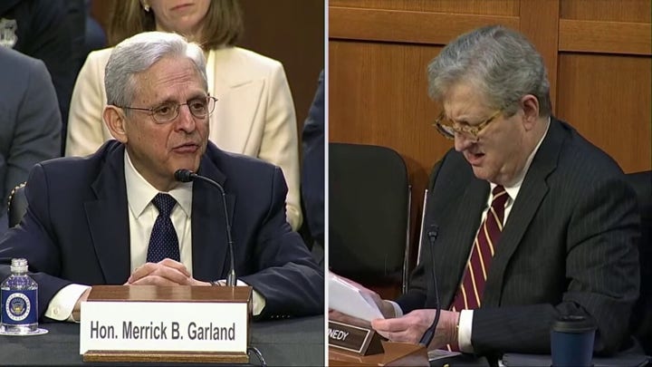 Sen. Kennedy confronts AG Garland on DOJ memo: 'What did you think was going to happen?'
