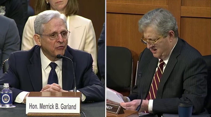 Sen. Kennedy confronts AG Garland on DOJ memo: 'What did you think was going to happen?'