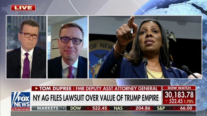 New York attorney general pursuing civil charges against Trump: Tom Dupree