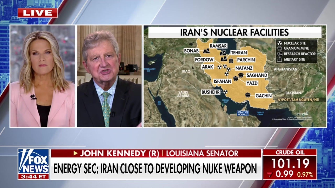 Sen John Kennedy: The NY Times would support a dead squirrel over a Republican