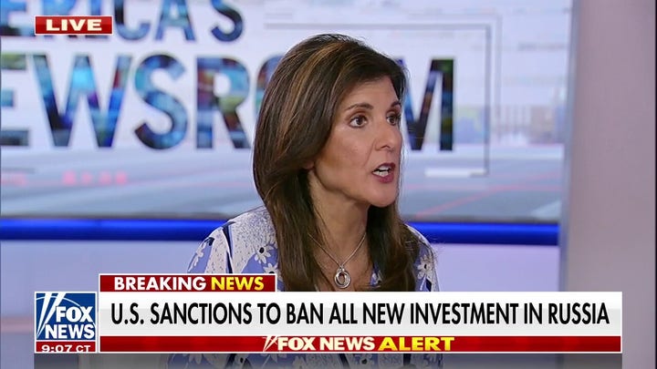 Nikki Haley: Biden admin is running scared of Russia, energy independence