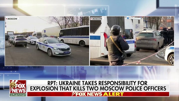 Ukraine takes responsibility for two Moscow police officers killed in explosion: report