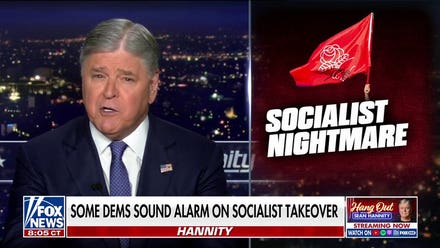 Sean Hannity: A Democratic civil war is brewing just in time for the midterms