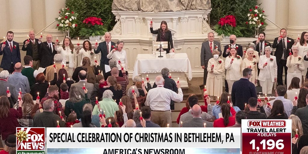 Bethlehem, Pennsylvania, celebrates Christmas in its own way