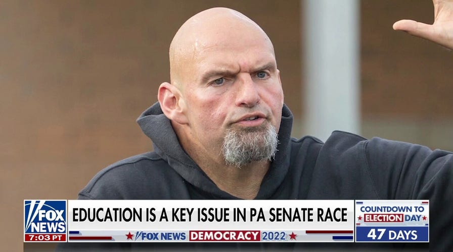 Fetterman under fire as education emerges as key issue in PA Senate race