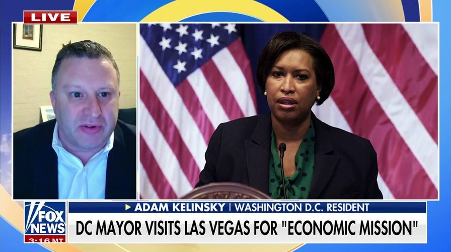 DC resident slams Mayor Bowser for jetting off on taxpayers' dime: 'Frustrating and infuriating'