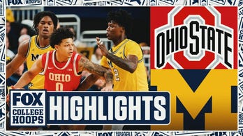 Ohio State Buckeyes vs. No. 3 Michigan Wolverines Highlights 🏀 FOX College Hoops