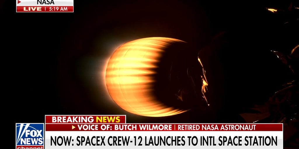 SpaceX Crew-12 launches to international space station