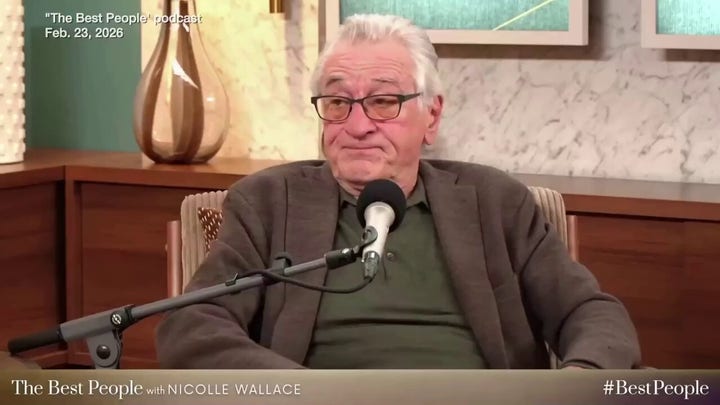 De Niro se emociona y se le llenan los ojos de lágrimas al pensar en las consecuencias de la presidencia de Trump