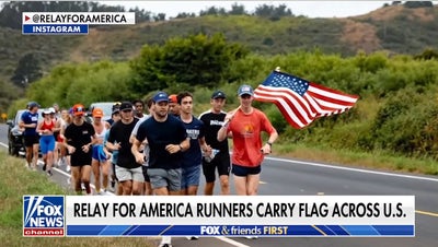 Relay for America runners to carry American flag across the country - Fox News