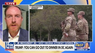 Red state sends troops to DC for crime crackdown: 'Important to everybody'