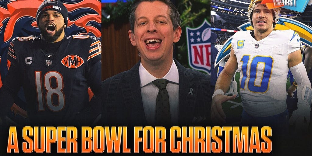 'Tis the season for Bears to be jolly as Super Bowl contenders on Danny's Holiday Rankings🎄 | First Things First