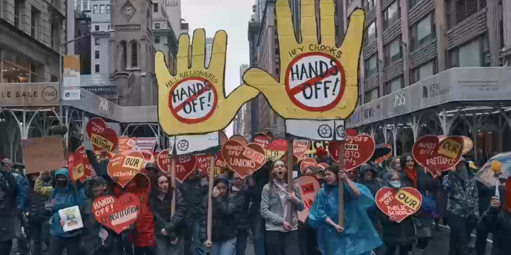 Miles protestan contra Trump y Musk