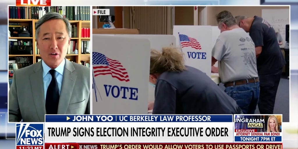 Trump's election integrity order has 'no discriminatory intent,' says law professor