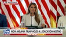First lady Melania Trump urges parents to prepare children as AI grows and evolves