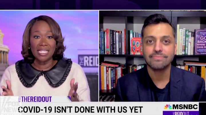 MSNBC's Joy Reid, Wajahat Ali angrily react to Bari Weiss saying she's over COVID