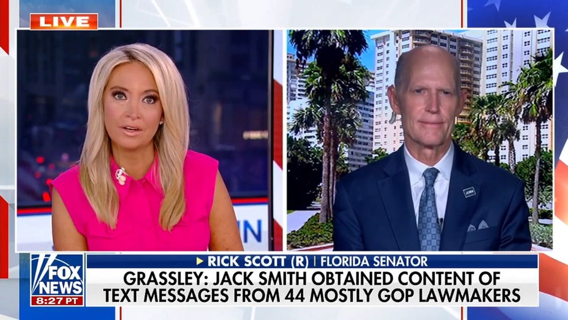 Rick Scott blasts Jack Smith's alleged surveillance of Congress, demands accountability