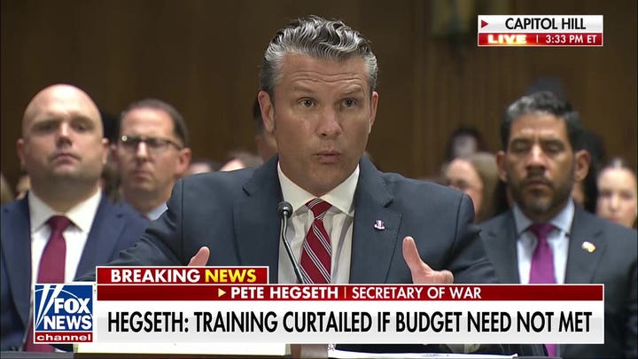 Secretary Hegseth defends military budget as a 'generational investment'