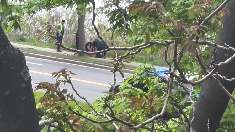 Video shows alleged Cambridge gunman treated at scene after shooting