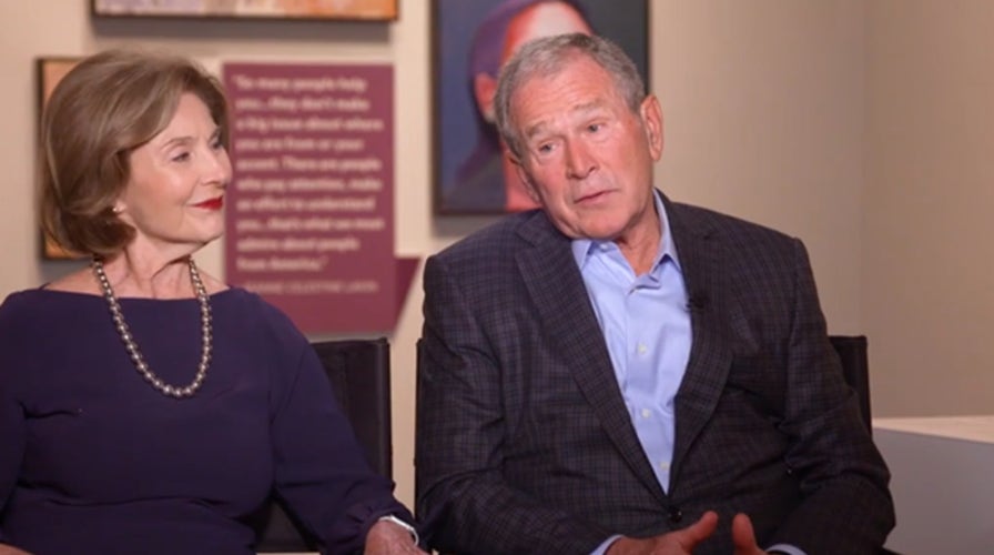George W. Bush on why he started painting