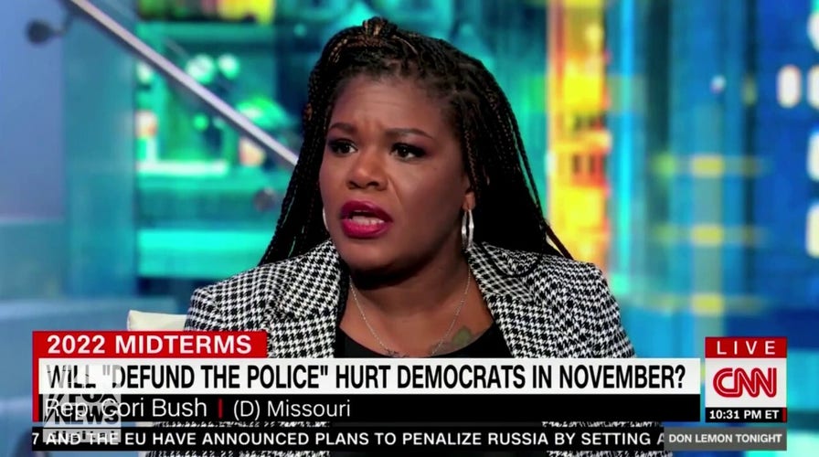 Democrat Rep. Cori Bush defends 'defund the police' on CNN
