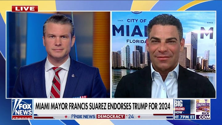 Voters should ignore the ‘distractions,’ just compare Biden and Trump’s records: Francis Suarez