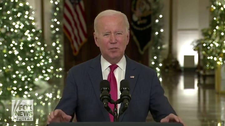 President Biden calls for a focus on what 'unites us as Americans' at Christmas
