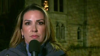 Sara Carter speaks with UPenn students following president's resignation
