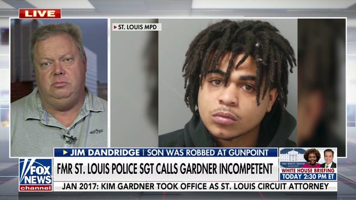 Father rips 'inept' Kim Gardner after repeat offender who victimized son is charged in St. Louis crash