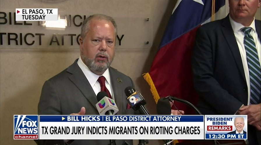 Texas grand jury indicts migrants on rioting charges