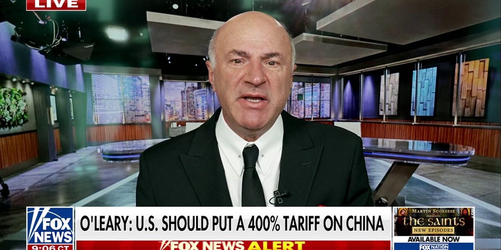 Kevin O’Leary sounds off as U.S.-China tariffs escalate