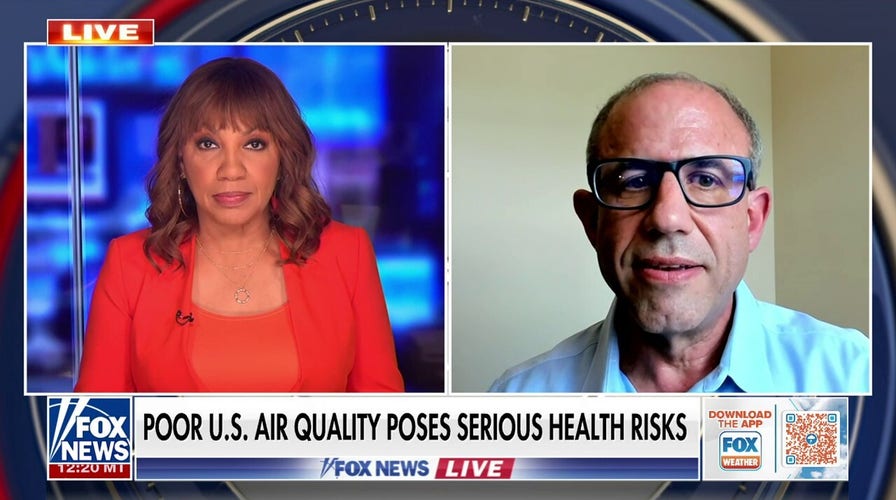 Smoke from Canadian wildfires is ‘very dangerous,’ poses numerous health risks: Dr. Josh Helman