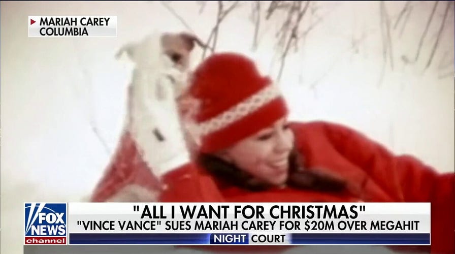 Mariah Carey hit with lawsuit over classic Christmas song