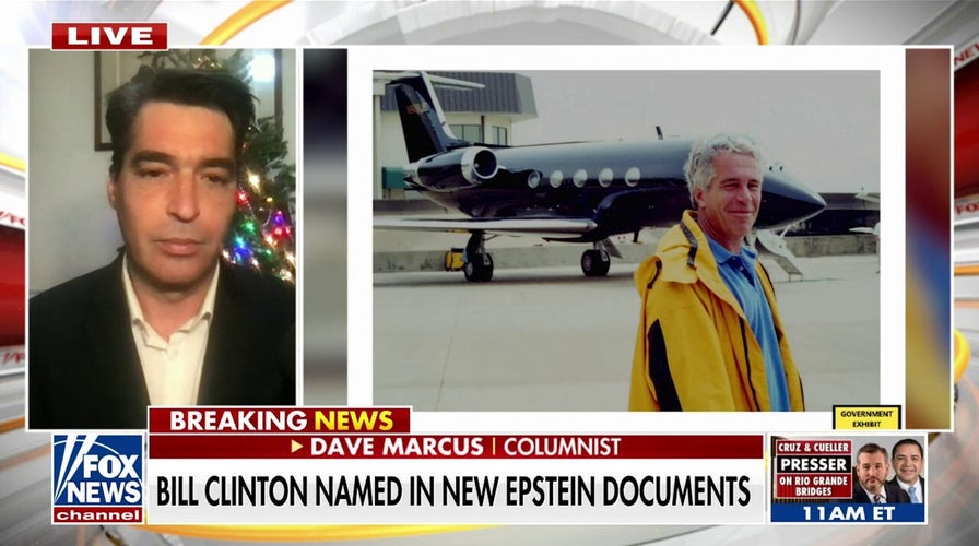 Bill Clinton’s name in Epstein docs makes their relationship look ‘even cozier’: Dave Marcus