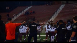 Police deploy pepper spray on high school football team