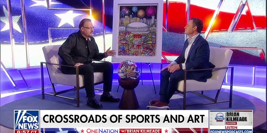 American pop artist goes in-depth on his Super Bowl artwork: ‘A labor of love’