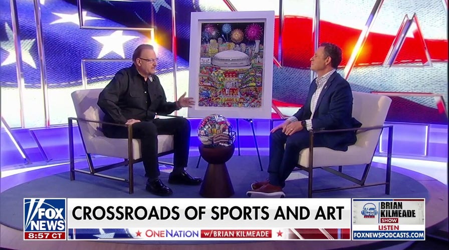 American pop artist goes in-depth on his Super Bowl artwork: ‘A labor of love’