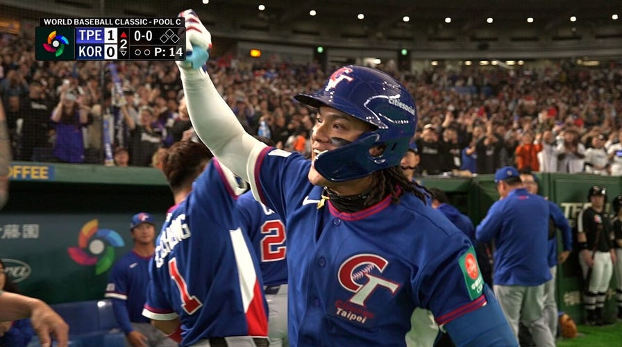 Chinese Taipei's Yu Chang hits solo homer, giving early lead vs. Korea