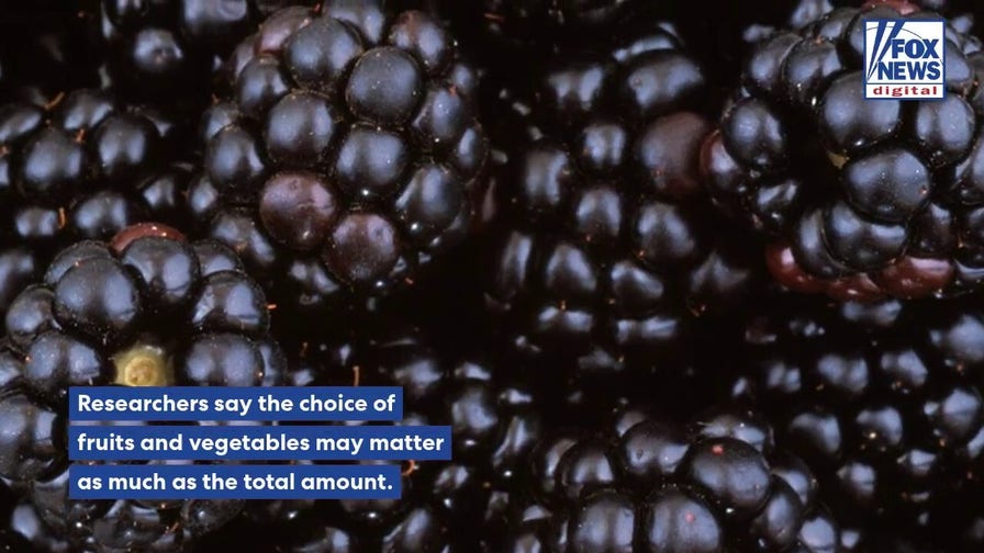 New study says produce selection may matter as much as daily intake