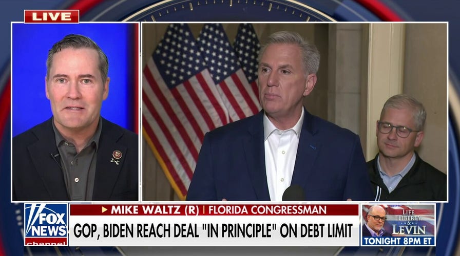 Rep. Mike Waltz: Democrats, Republicans must vote for debt deal