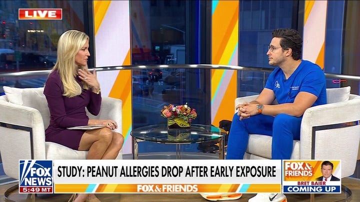 Dr. Mike reveals new allergy guidelines amid declining peanut allergies