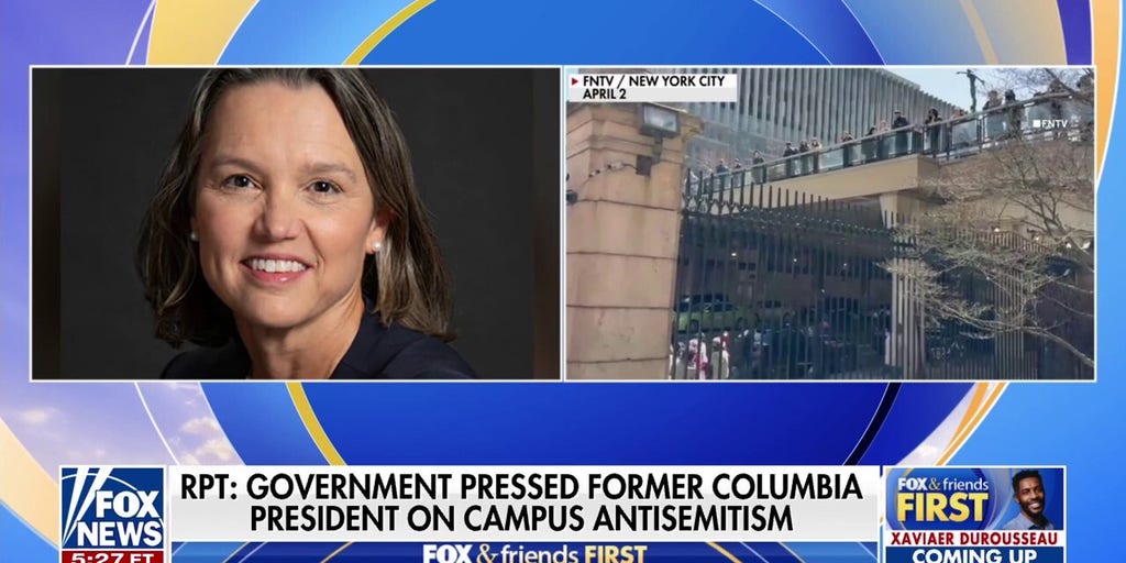 Ex-Columbia University president pressed by government on campus antisemitism: Report