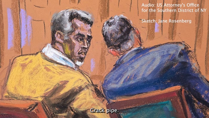 Jury hears audio message Diddy sent to his ex-girlfriend