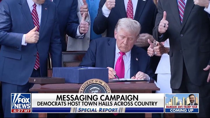 Democrats host town halls across the country to slow down GOP momentum ahead of the midterm elections