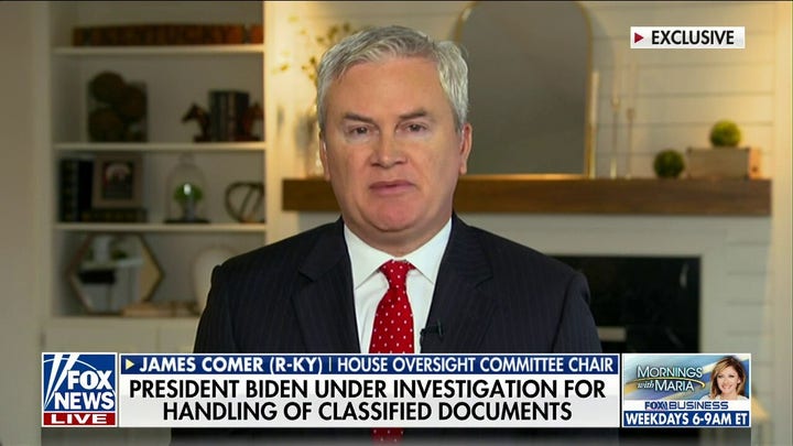 Biden has ‘unintentionally helped’ the GOP-led quest for classified documents: Rep. James Comer
